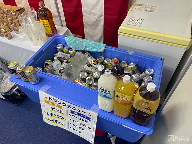 模擬店コーナー